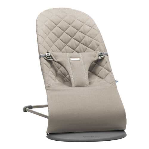 Шезлонг детский BabyBjorn Bliss Mesh песочный в Детский мир