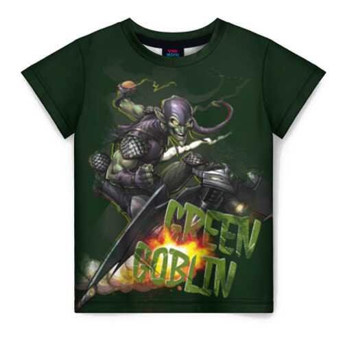 Детская футболка ВсеМайки 3D Green Goblin, размер 122 в Детский мир