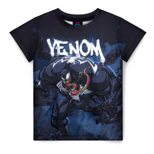 Детская футболка ВсеМайки 3D Venom comics, размер 146 в Детский мир