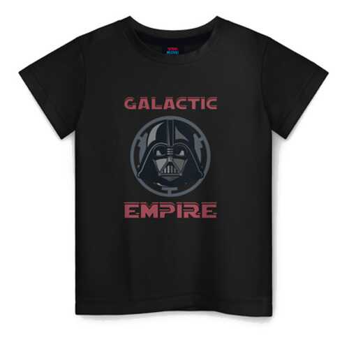 Детская футболка ВсеМайки Galactic Empire хлопок, р. 116 в Детский мир