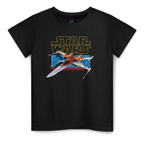 Детская футболка ВсеМайки X-Wing Fighter хлопок, р. 98 в Детский мир