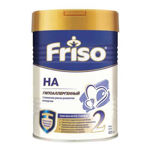 Молочная смесь Friso Гипоаллергенная 2 от 6 до 12 мес. 400 г в Детский мир