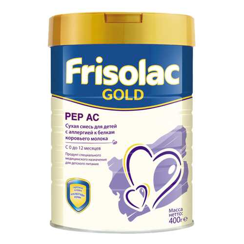 Молочная смесь Friso Gold Pep АС от 0 до 6 мес. 400 г в Детский мир