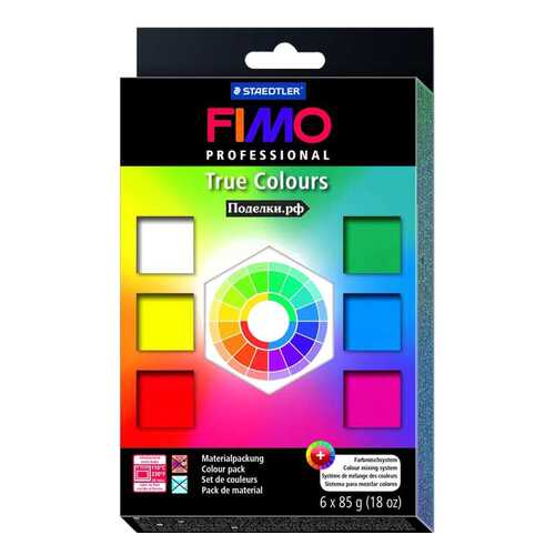 Набор Fimo Professional Натуральные Цвета Из 6-Ти Блоков По 85 Г в Детский мир