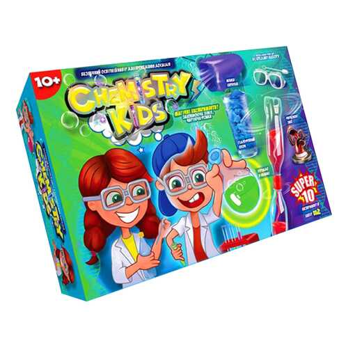 Набор для опытов Danko toys chemistry kids 10 магических экспериментов CHK-01-02 в Детский мир