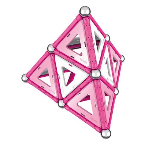 Конструктор магнитный GEOMAG Pink 342 в Детский мир