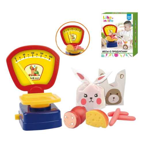 S+S TOYS Игровой набор Продукты. Весы с продуктами 200152854 в Детский мир