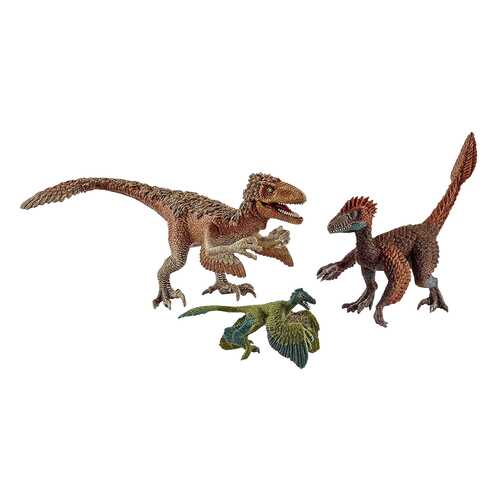 Фигурка Schleich Пернатые хищники-динозавры 3 шт в Детский мир