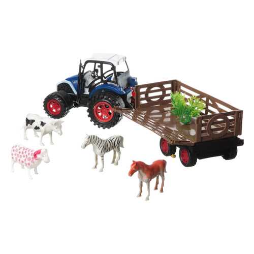 Машинка инерционная farm world трактор Shenzhen toys В54180 в Детский мир