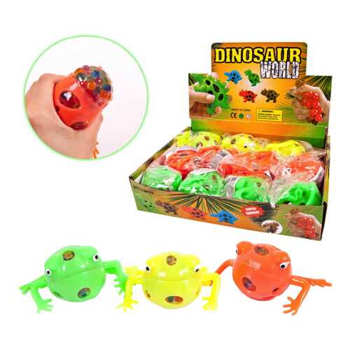 Игрушка-антистресс Junfa Toys Мялка Dinosaur World Лягушка, в ассортименте в Детский мир