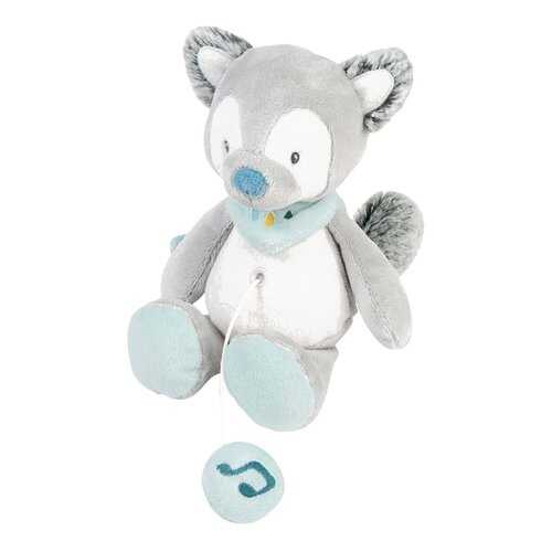 Игрушка мягкая Nattou Musical Soft toy MINI Tim & Tiloo Волк музыкальная 498081 в Детский мир