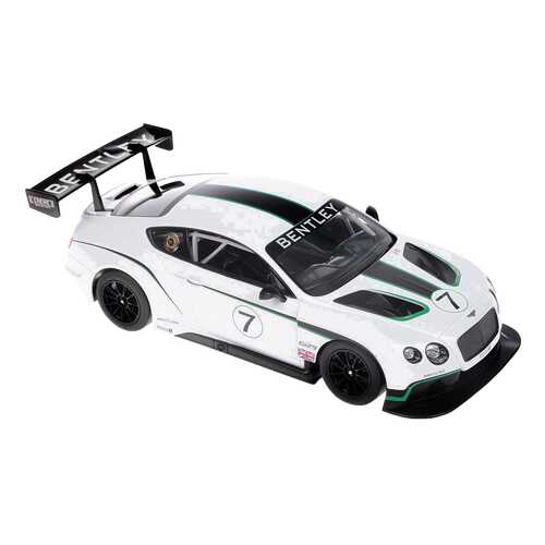 Радиоуправляемая машинка Rastar Bentley Continental GT3 1:14 белая 70600W в Детский мир