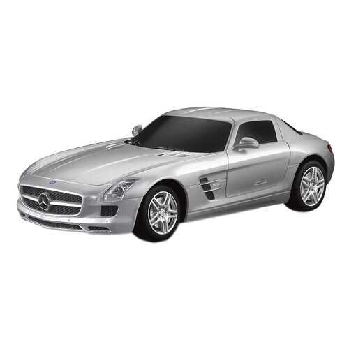 Радиоуправляемая машинка Rastar Mercedes SLS AMG 1:24 серебристая 40100S в Детский мир