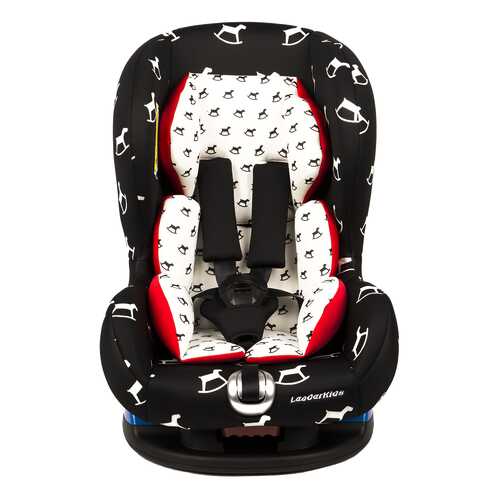 Автокресло Leader Kids Corvet группа 0/1, Black, White в Детский мир