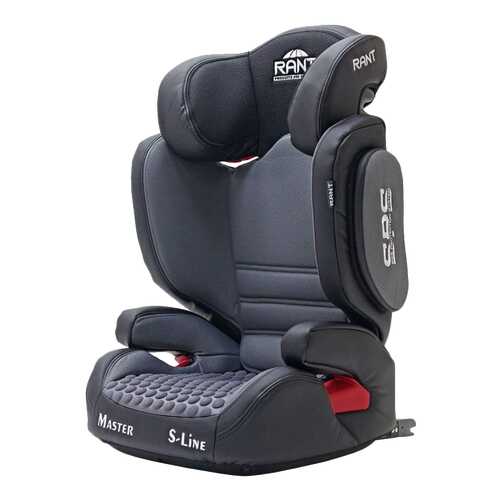 Автокресло Rant BH2311 Master isofix SPS black группа 2-3 /15-36 кг в Детский мир