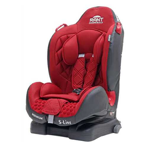 Автокресло RANT Premium IsoFix группа 1/2, Red в Детский мир