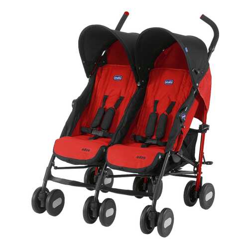 Коляска для двойни и погодок Chicco Echo Twin Garnet в Детский мир