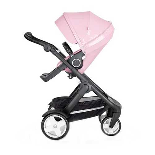 Коляска прогулочная Stokke Trailz (Стокке Трэйлз) Black/Lotus Pink с черной ручкой 562204 в Детский мир