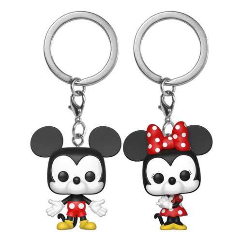 Набор брелков Mickey Mouse - Pocket POP! - Mickey & Minnie (4 см) в Детский мир