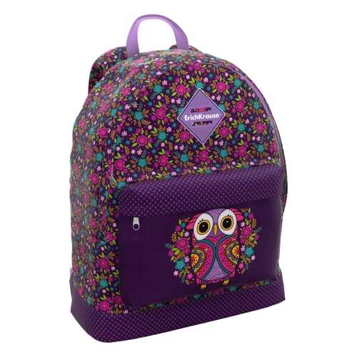 Рюкзак детский ErichKrause EasyLine 17L Flower Owl в Детский мир